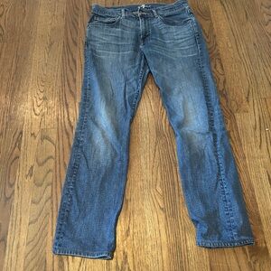7 For All Mankind Men's Straight Denim Jeans